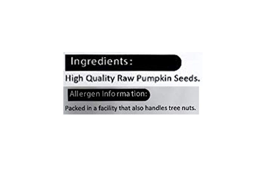 Vanalaya Organic Pumpkin Seeds    Pack  500 grams
